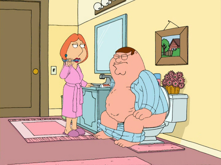 naked woman pubic hairs lois griffin watching porn