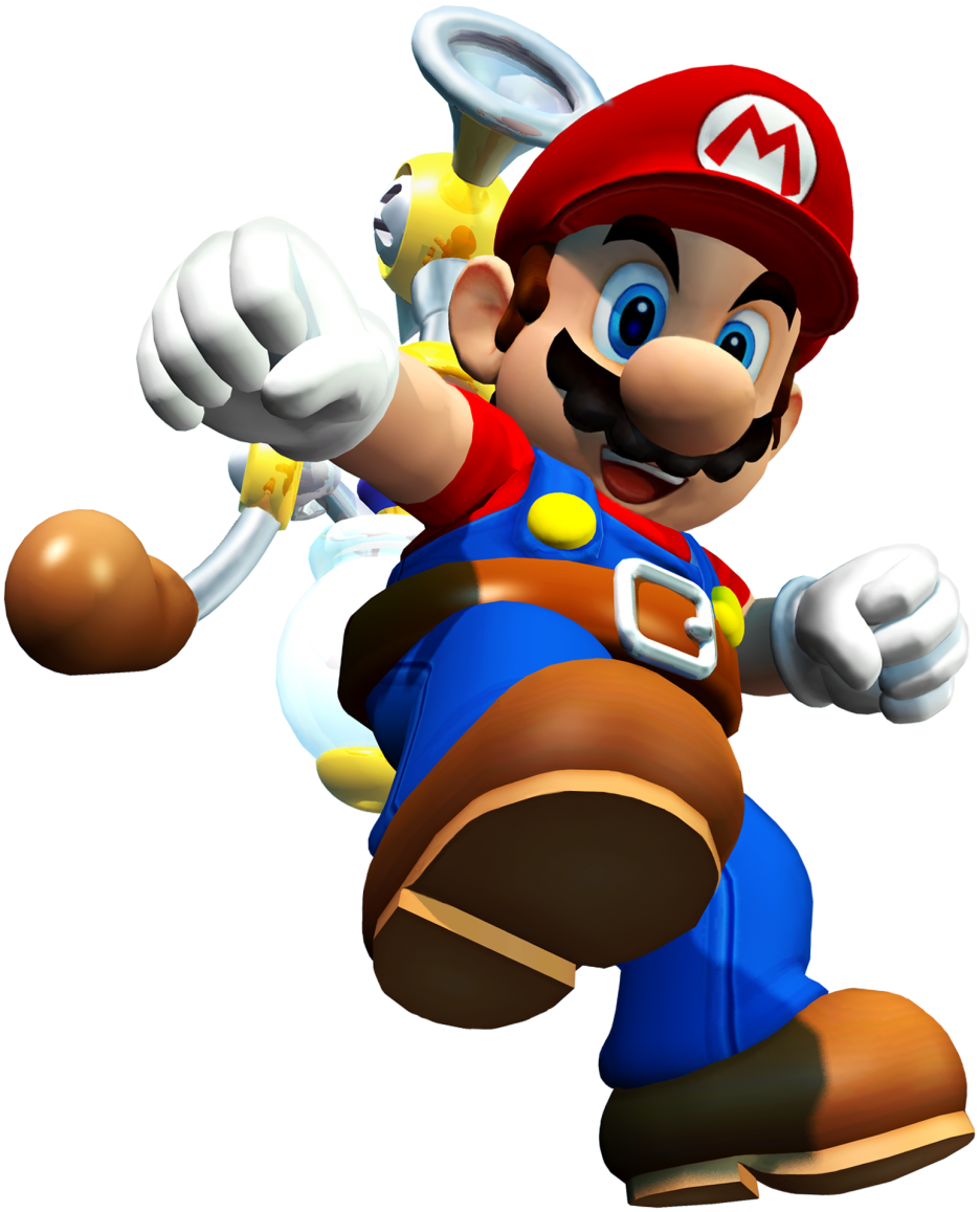 Image - Super mario sunshine render by nickanater1-d7fvp6v.png