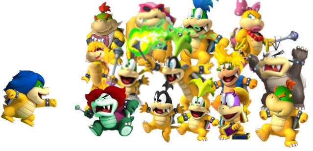 new super mario bros koopalings