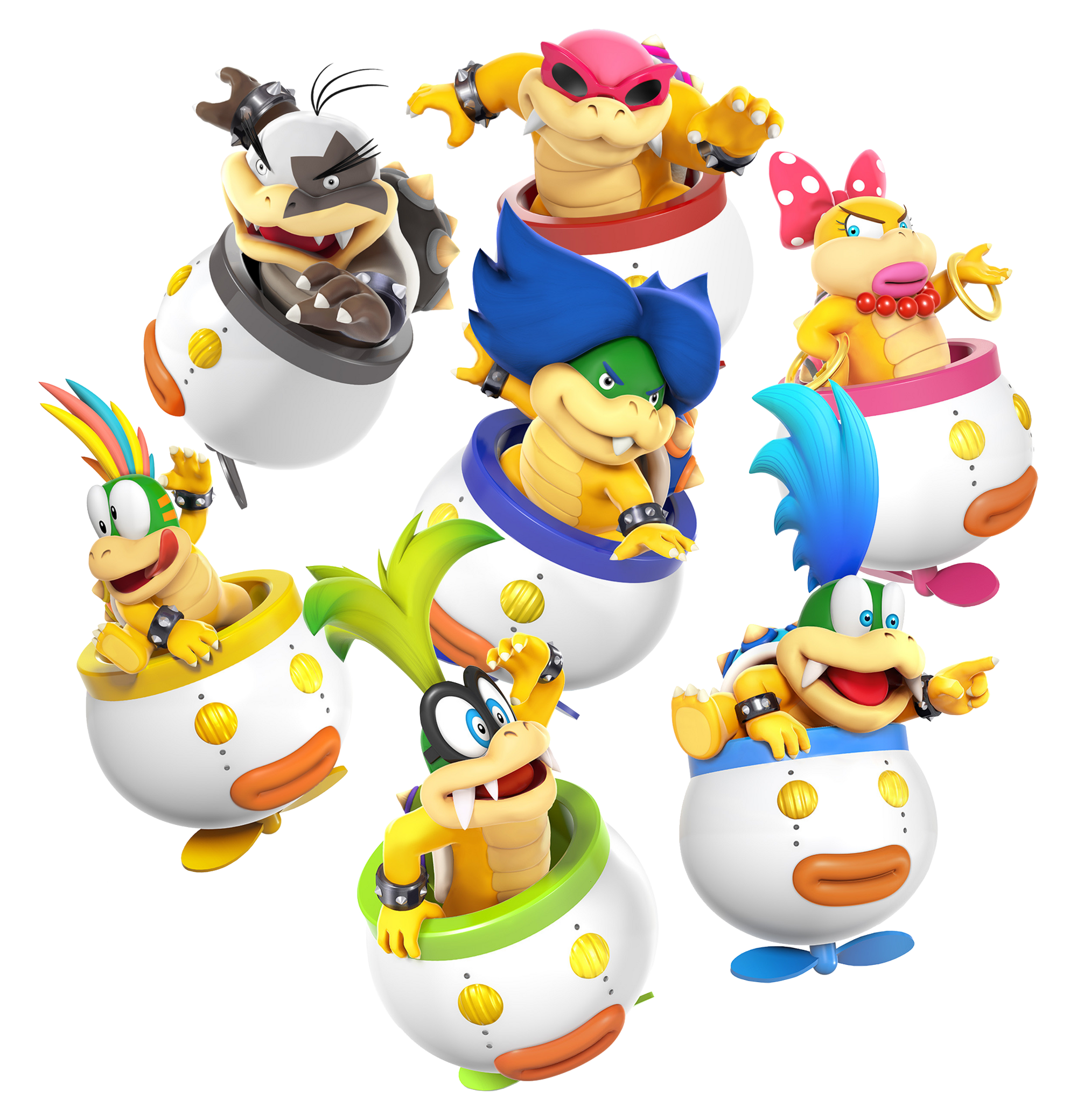 new super mario bros koopalings