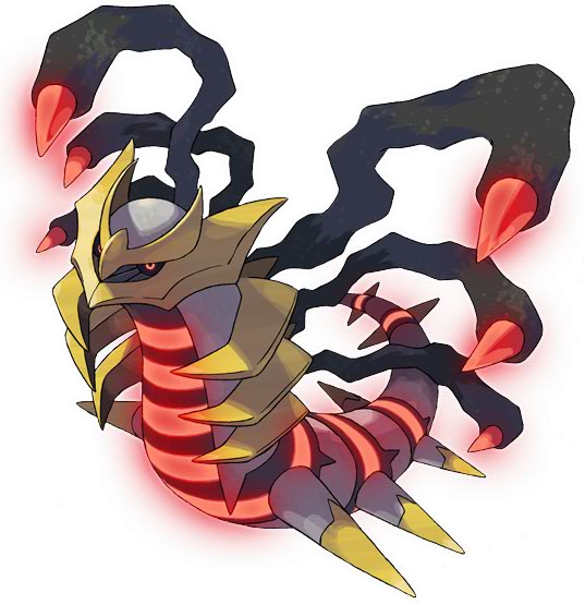 OC] Shiny Giratina #487 Origin Forme: It was created along with