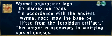 ffxi wyrmal abjuration ffxi wyrmal abjuration