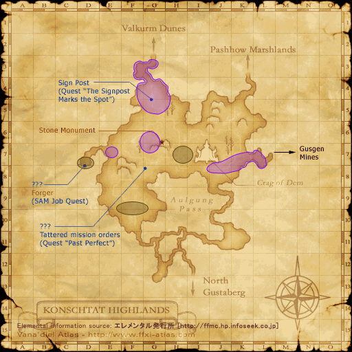 Ffxi Qufim Island Map Ffxi Qufim Island Map
