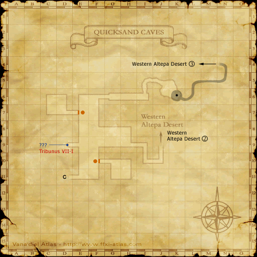 Quicksand Caves/Maps FFXIclopedia Fandom powered by Wikia
