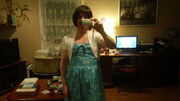 Emily posing!