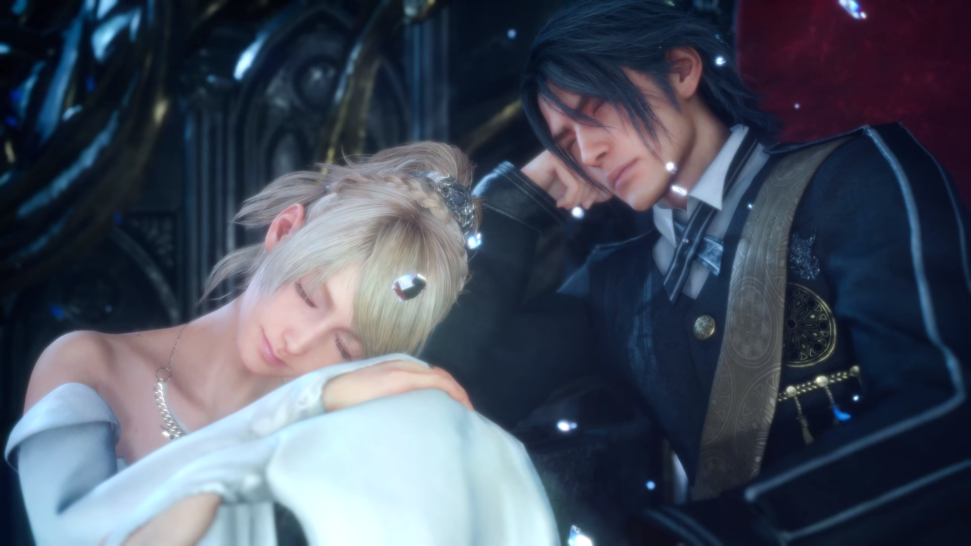 Image Ffxv Luna Noctis Throne Png Final Fantasy Wiki Fandom Powered By Wikia