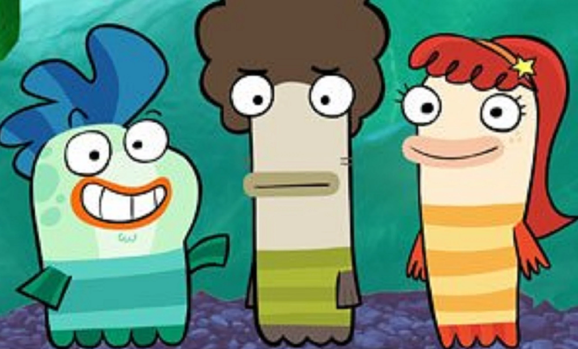 Image .028 Milo Oscar Bea & Zachary 28 24 24 28.jpg Fish Hooks Wiki