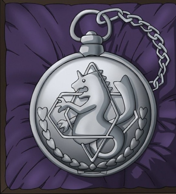 Montre à Gousset Full Metal Alchemist montre a gousset full metal alchemist argent