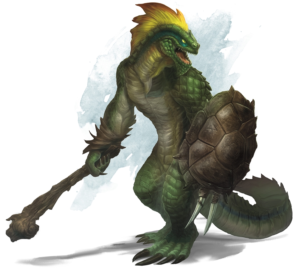 Image result for dungeons and dragons lizardfolk