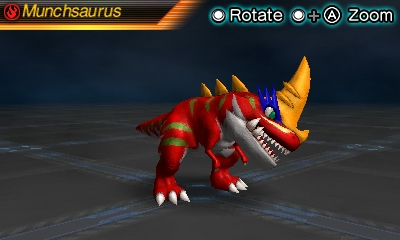 fossil fighters frontier t rex