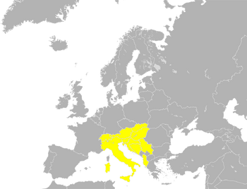 Map of new Italy