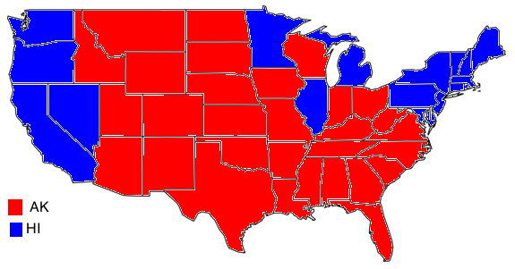 2016 Election Results changed