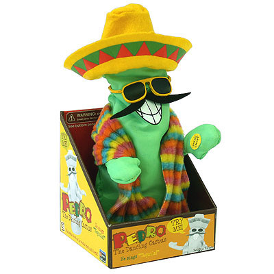 m&m dancing cactus toy