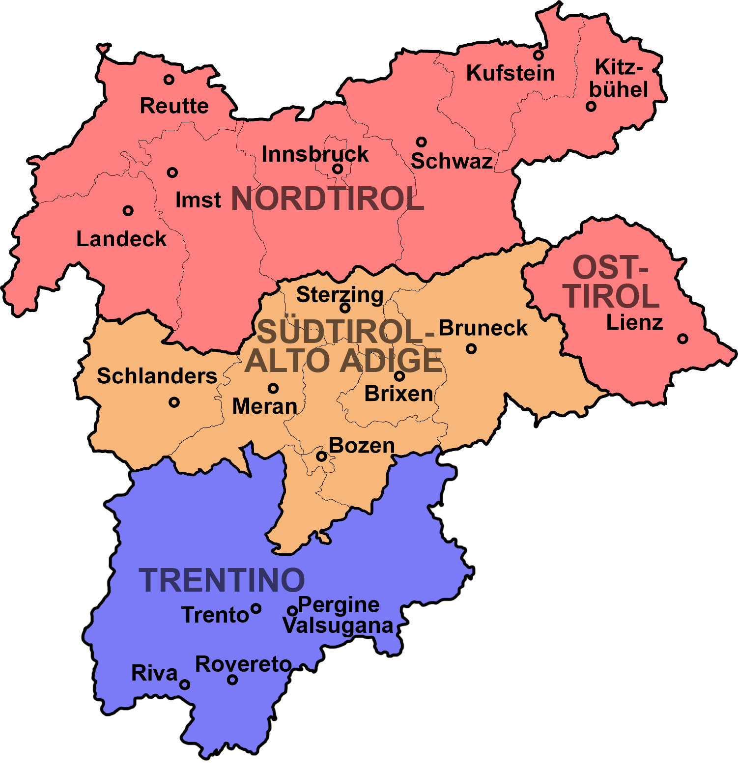 region du tyrol - Image