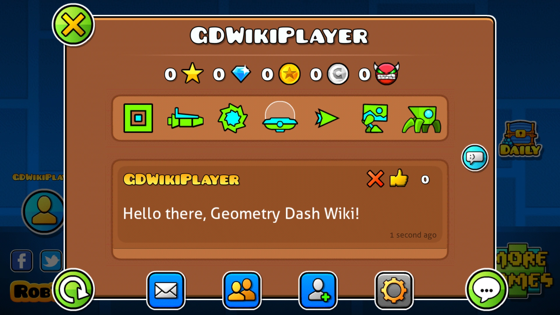 User Accounts Geometry Dash Wiki FANDOM powered by Wikia
