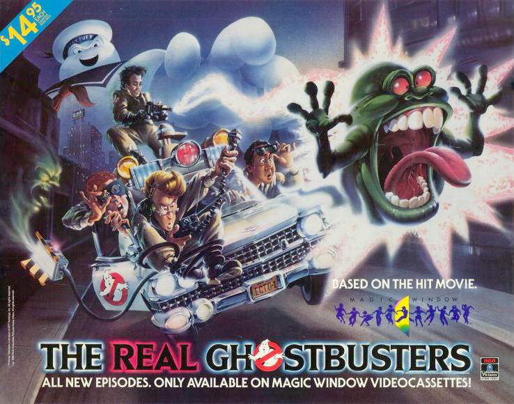 The Real Ghostbusters VHS (USA) | Ghostbusters Wiki ...