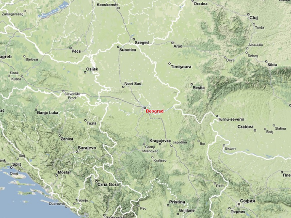 Belgrade-map