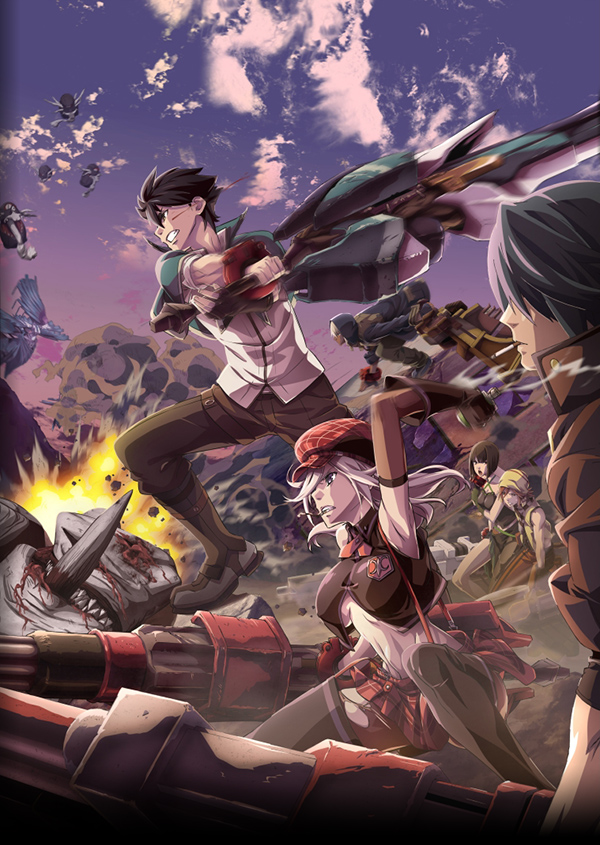 ผลการค้นหารูปภาพสำหรับ god eater anime