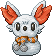 Snowman Fennekin (Shiny)
