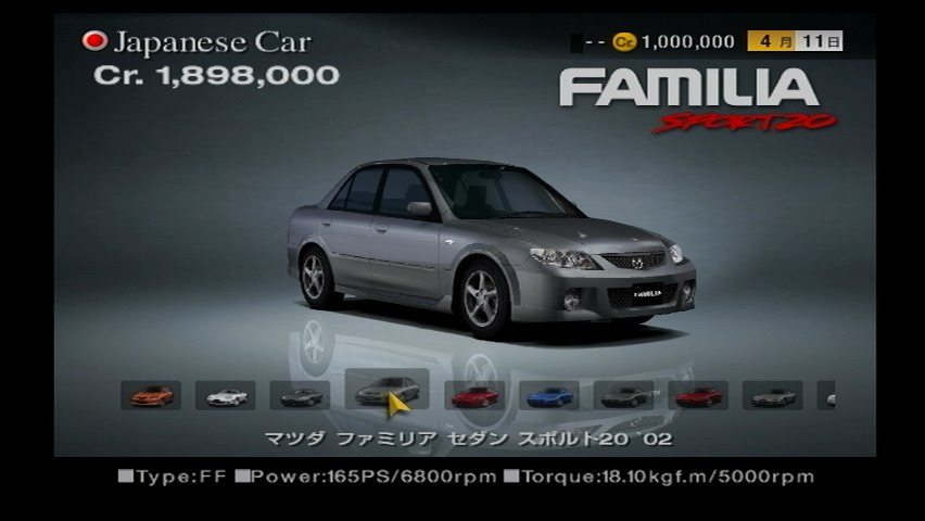 Mazda Familia Sedan Sport 20 02 Gran Turismo Wiki