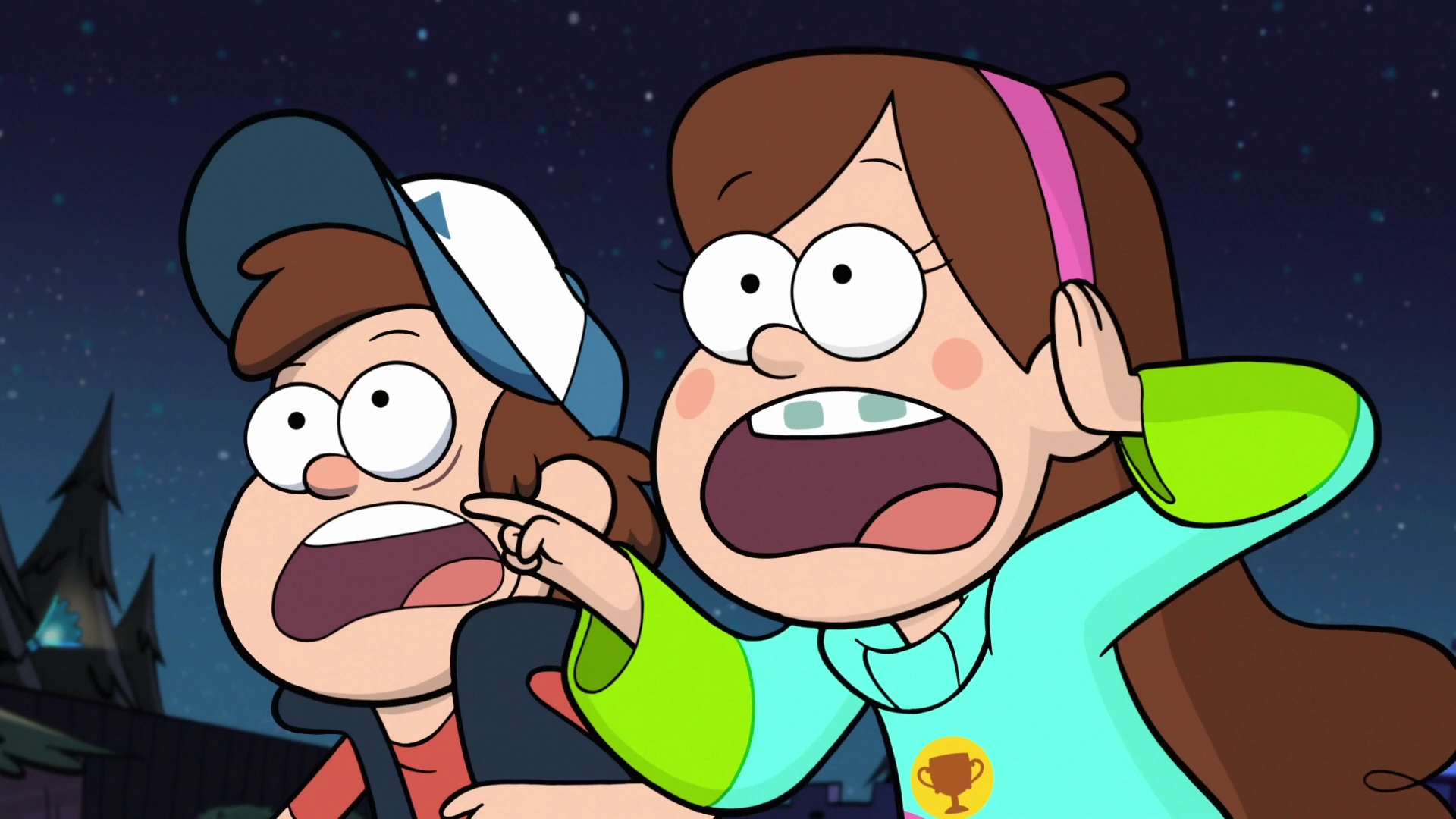 Image S2e3 screaming twins.png Gravity Falls Wiki FANDOM powered