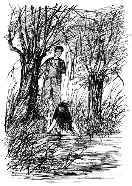DateiNixe im teich Fritz Fischer.jpg GrimmBilder Wiki Fandom
