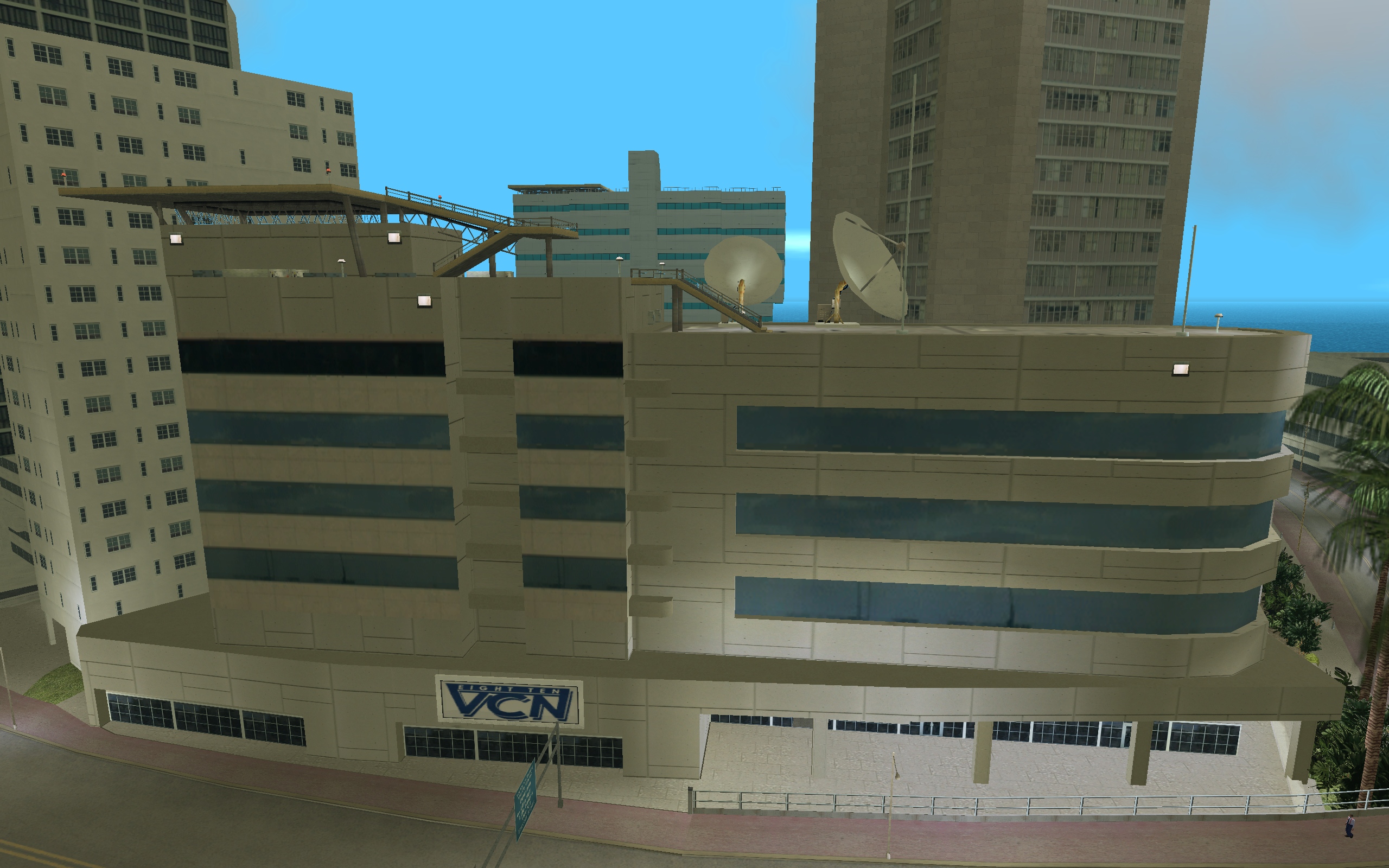Vcn News Building Vice City Vcn News Building Vice City
