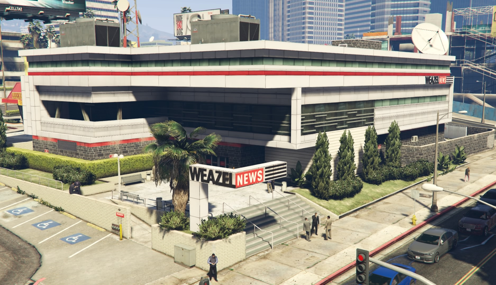 Gta Weazel News Building Location Gta Weazel News Building Location
