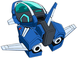 G-Self Core Fighter above