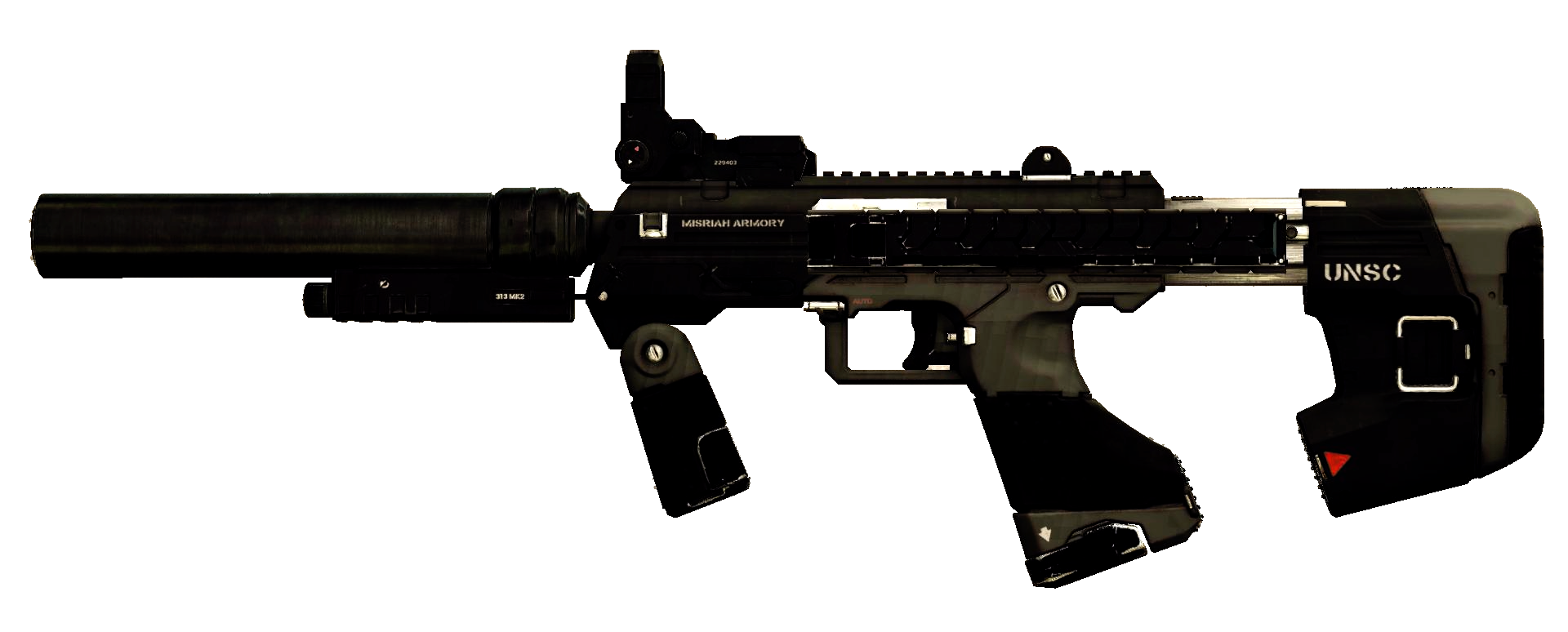 M7S Caseless Submachine Gun Halo Nation FANDOM powered by Wikia