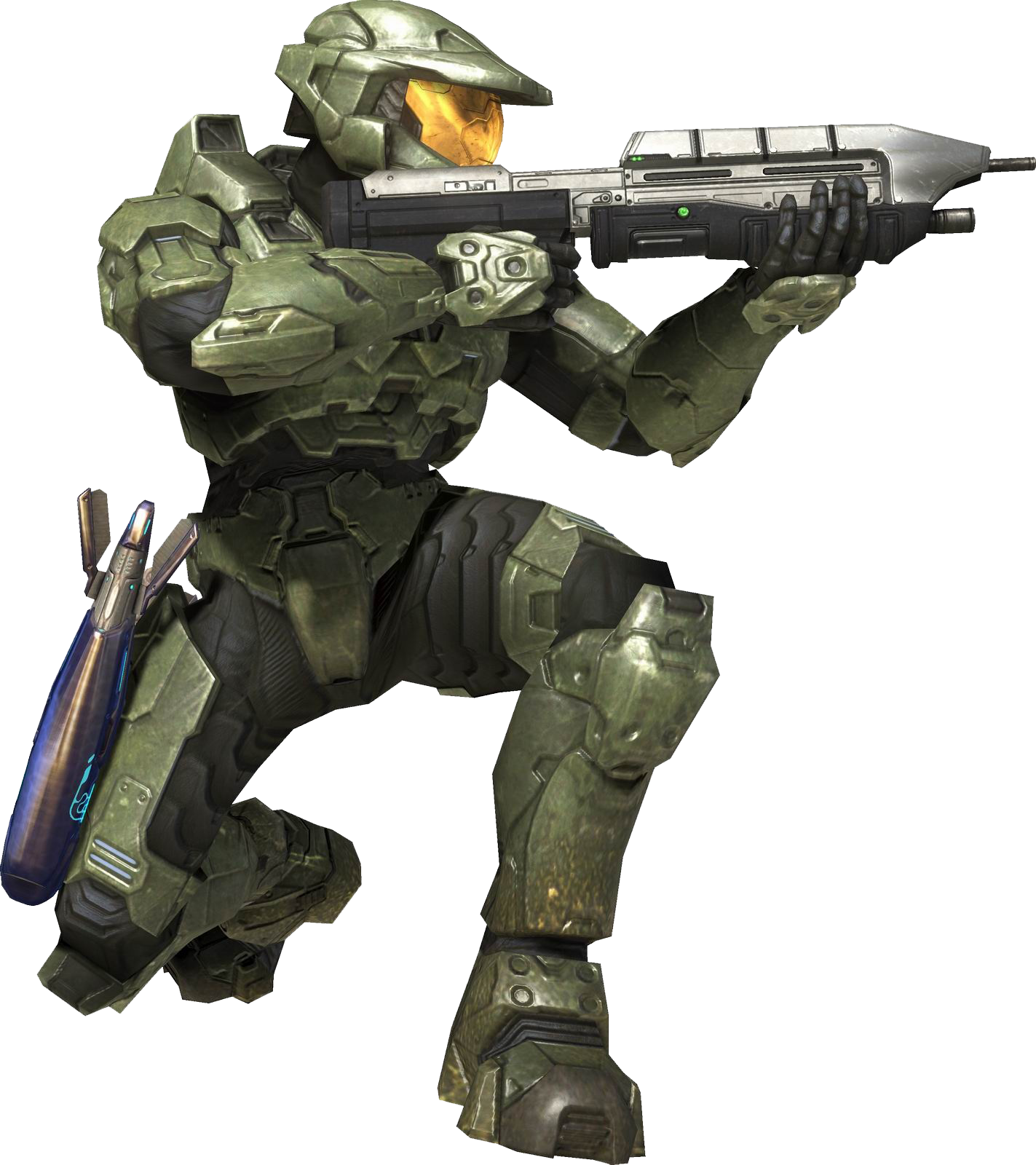 Image - H3 MasterChief Crouch.png | Halo Nation | Fandom ...