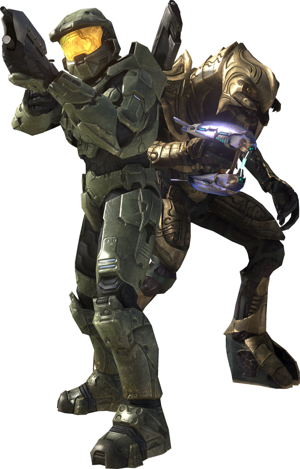 Image - Halo3-Chief & Arbiter looking good-1024.png | Halo Nation