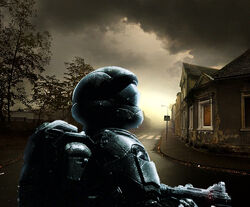 ODST against lonely street