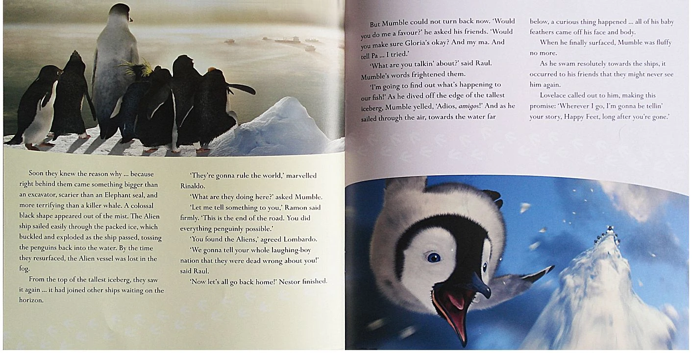 Happy Feet The Movie Storybook Happy Feet Wiki Fandom powered by Wikia