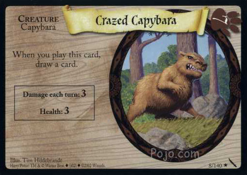 Crazed_Capybara_(Harry_Potter_Trading_Ca