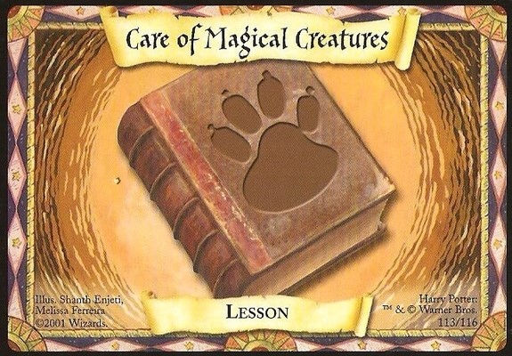 Care of Magical Creatures (Trading Card) | Harry Potter Wiki | Fandom