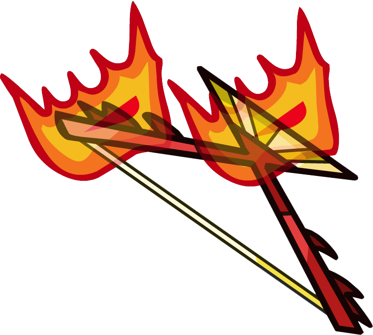 Flaming Needle Bow Helmet Heroes Wiki FANDOM powered by Wikia