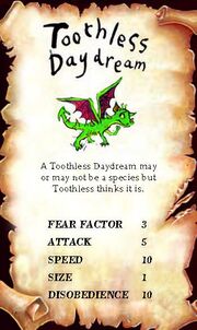 Toothless Daydream