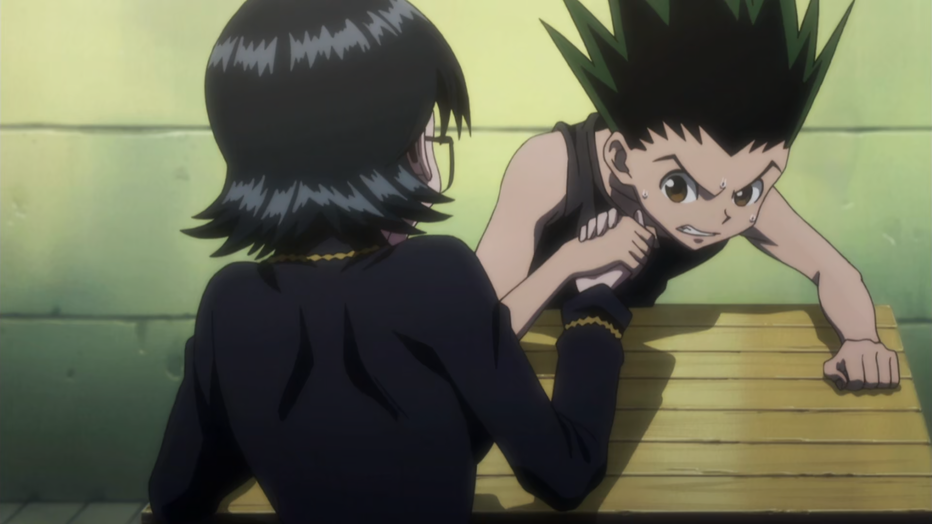 Gon vs. Pitou, Gon unleashed his true power