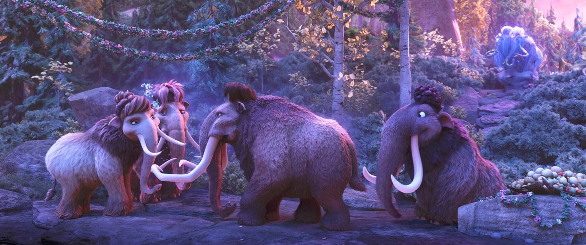 Image Manny, Ellie, Julian, and Peaches together in Herd Valley.png