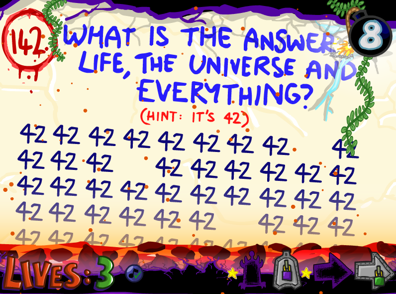 impossible quiz 2 answers
