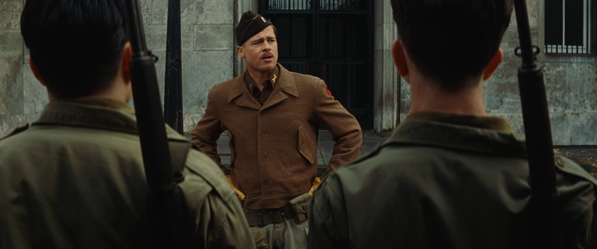 Image Aldo Raine talks.jpg Inglourious Basterds Wiki Fandom