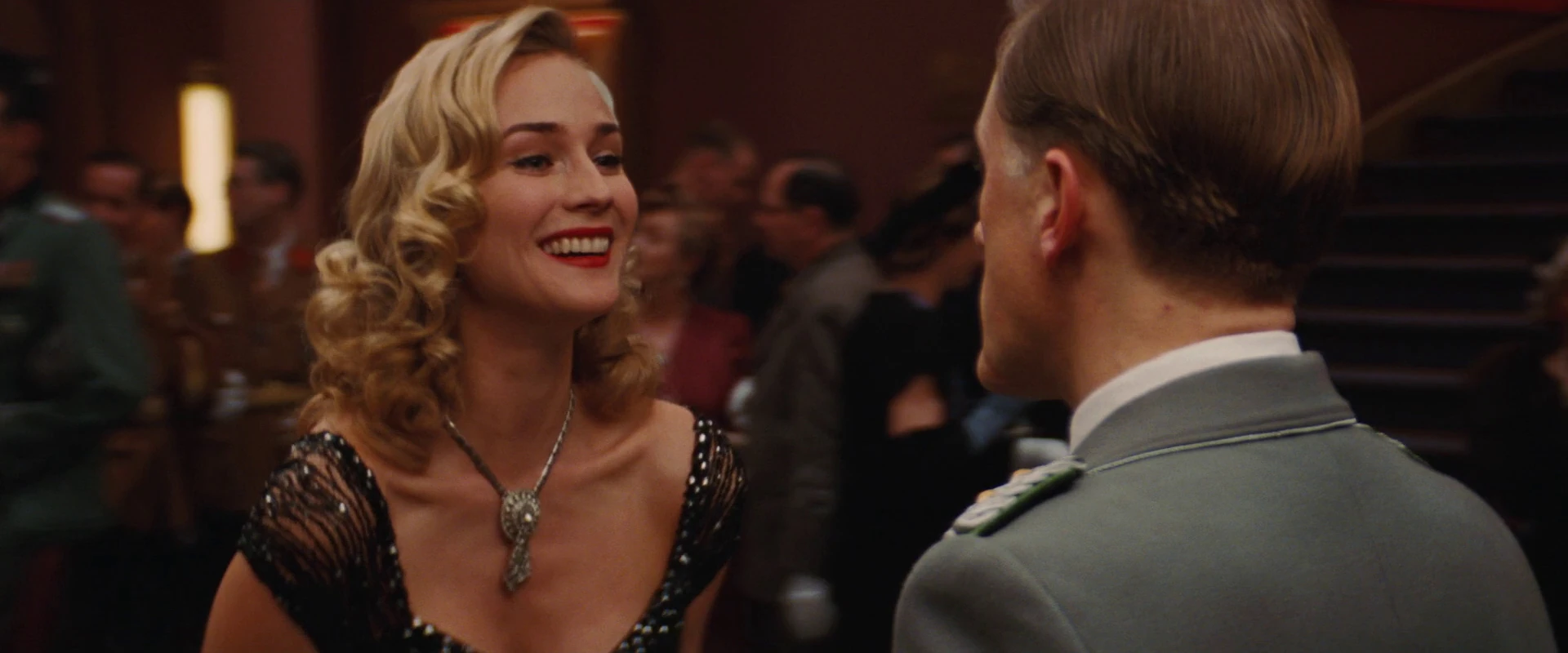 Image Bridget von Hammersmark grins at Hans Landa.jpg Inglourious