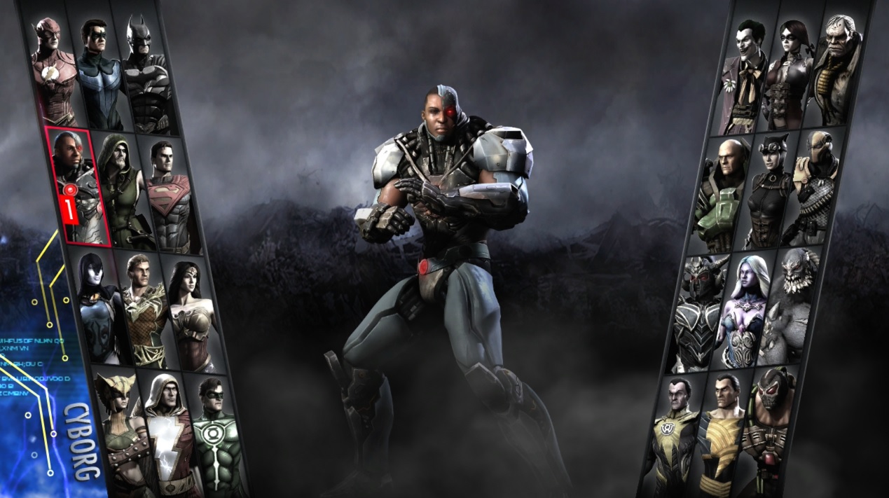 Image result for cyborg injustice gods among us