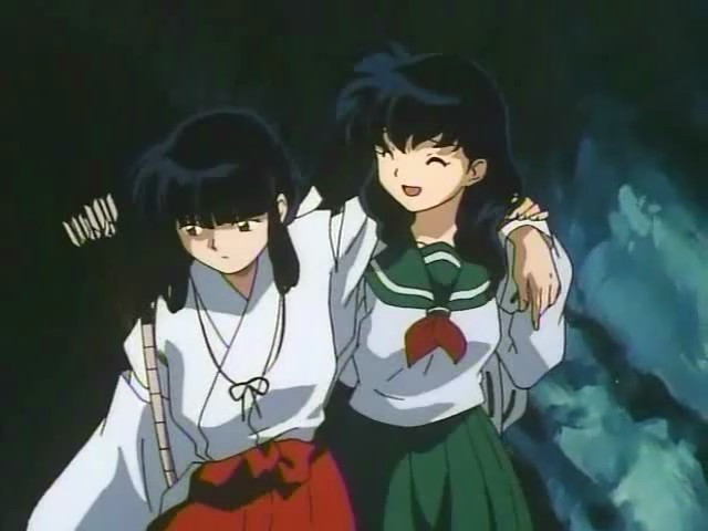 Image Kikyo And Kagome Inuyasha Fandom Powered By Wikia