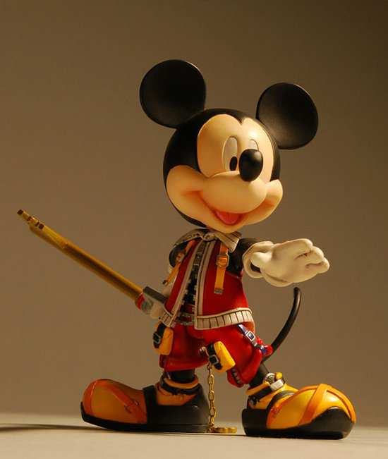 figurine mickey kingdom hearts