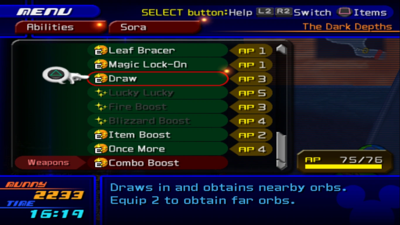 Abilities (Kingdom Hearts II) Kingdom Hearts Wiki FANDOM powered by Wikia