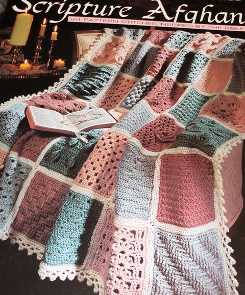 Leisure Arts 2770 Scripture Afghan Knitting and Crochet Pattern Archive Wik...