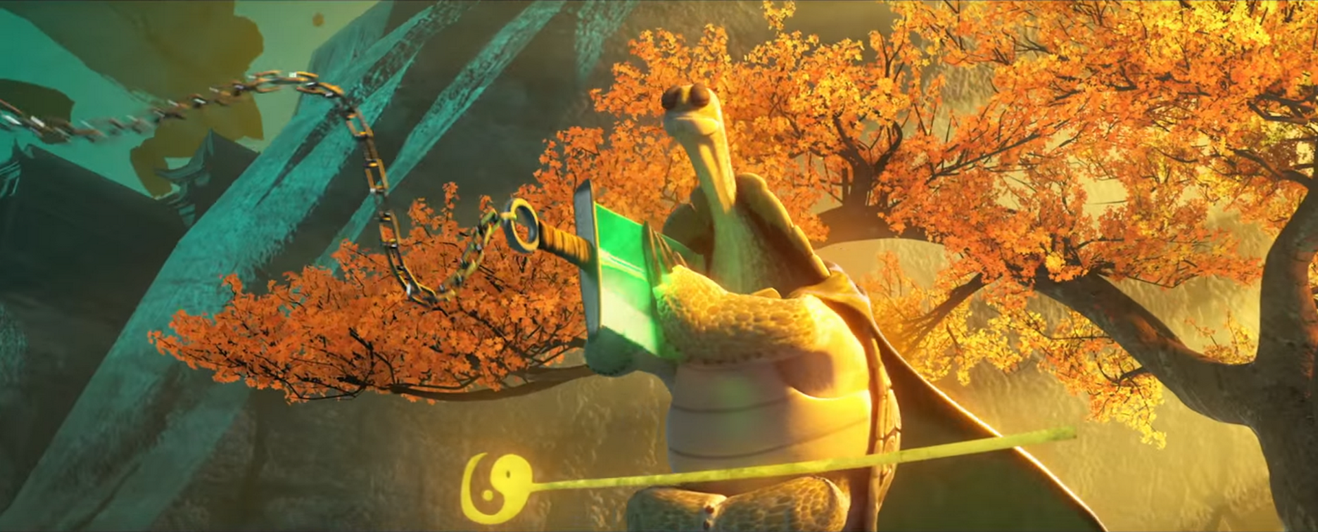 Image Oogway catches Kai's Blade.png Kung Fu Panda Wiki Fandom