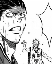 Haisaki amazed by Kise's shot